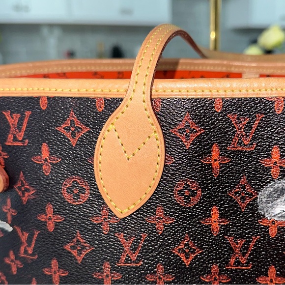 Louis Vuitton Catogram Neverfull MM - Picture 9 of 16